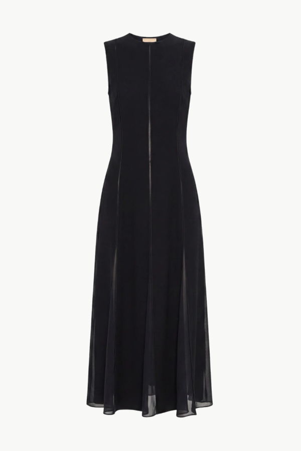 Ulla Johnson Laure Sleeveless Midi Dress - Noir
