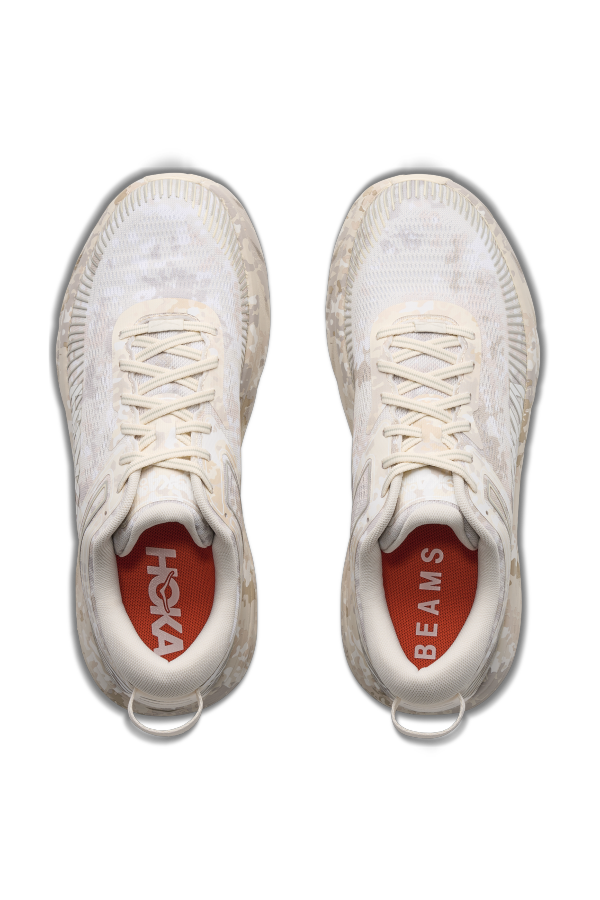 HOKA x BEAMS Bondi 7 Beams Shoes - Turtledove/Tidal Foam
