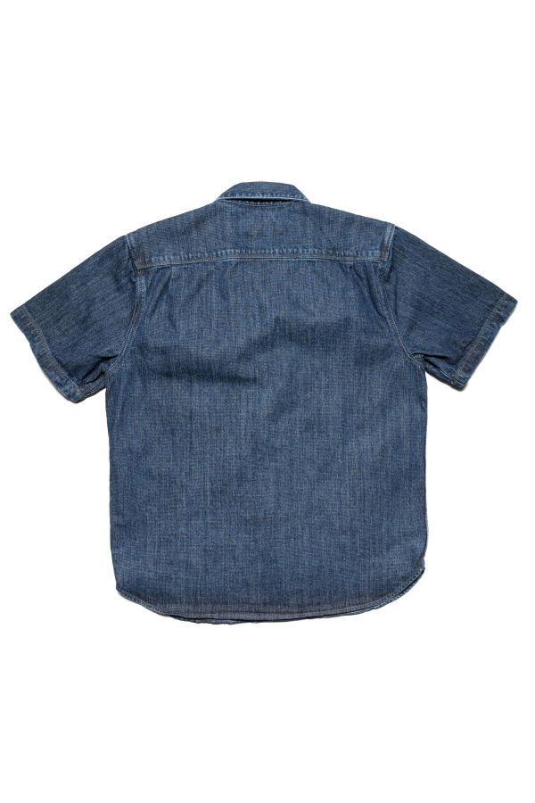 Freenote Cloth Dayton Short Sleeve Shirt - Indigo