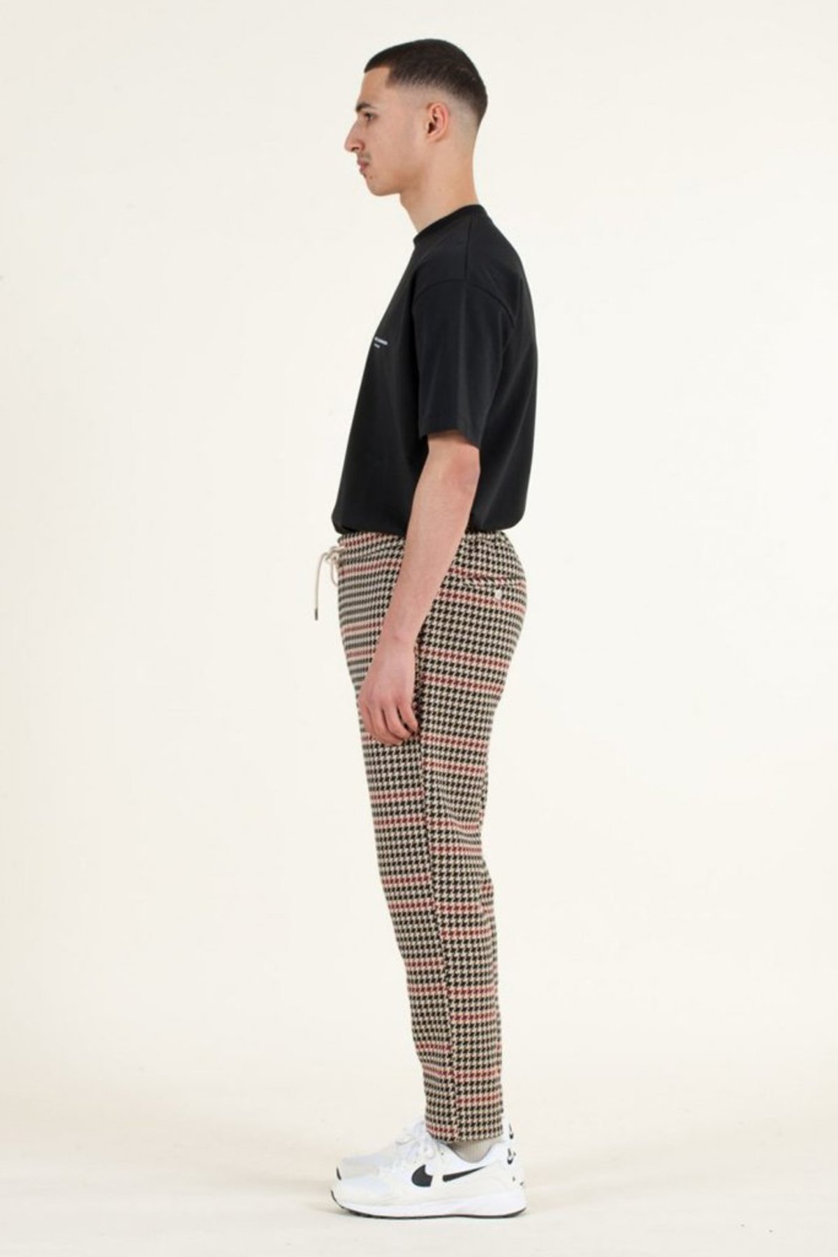 Drôle de Monsieur Tapered Pants - Houndstooth - Image 2 of 6