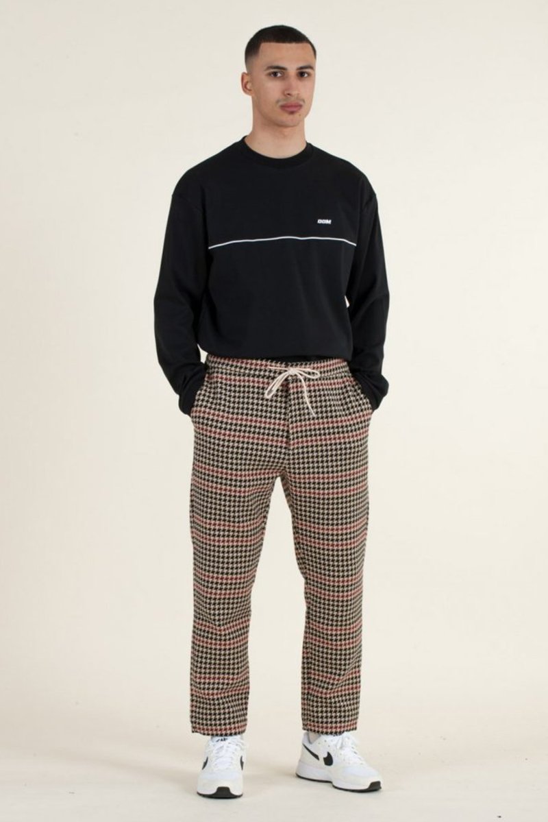 Drle de Monsieur Tapered Pants - Houndstooth
