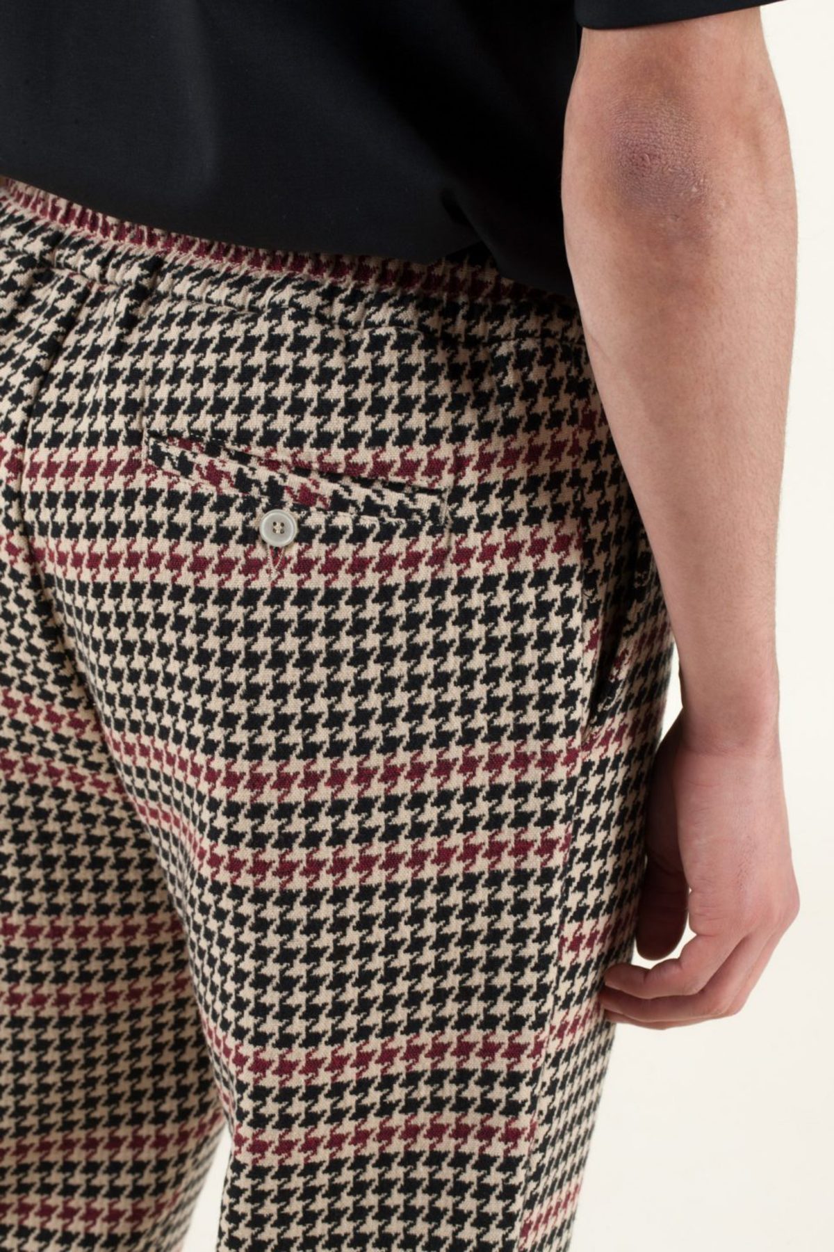 Drôle de Monsieur Tapered Pants - Houndstooth - Image 5 of 6