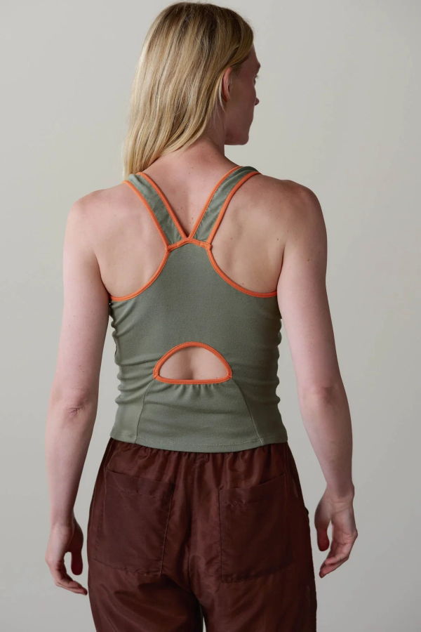 Donni. The Baby Rib Racerback Tank