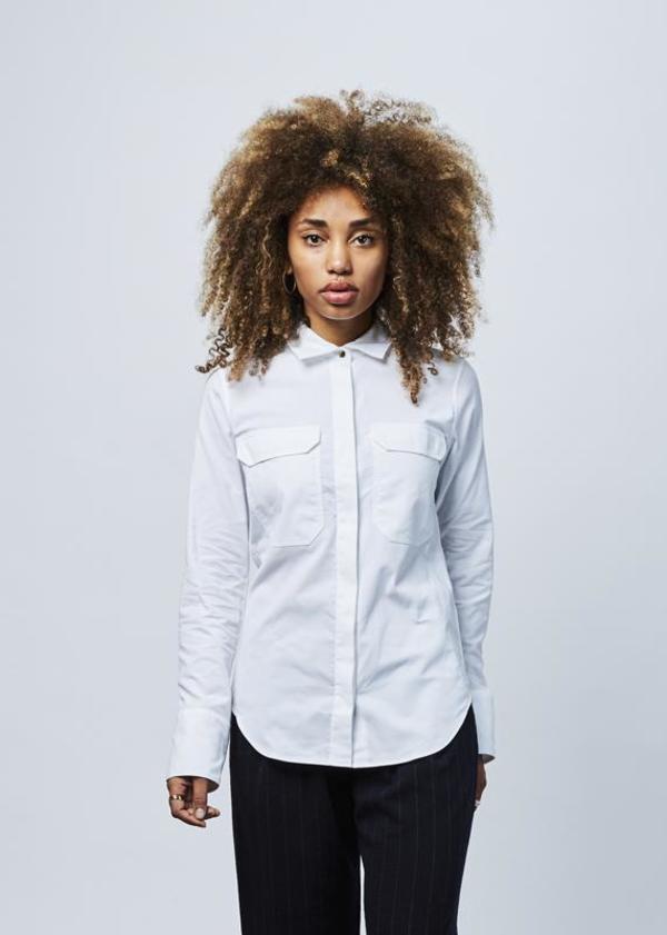 Lareida Alex Button Up Shirt - White Lareida Alex Button Up Shirt - White