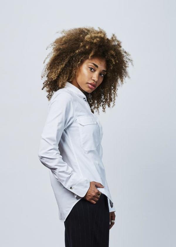 Lareida Alex Button Up Shirt - White Lareida Alex Button Up Shirt - White