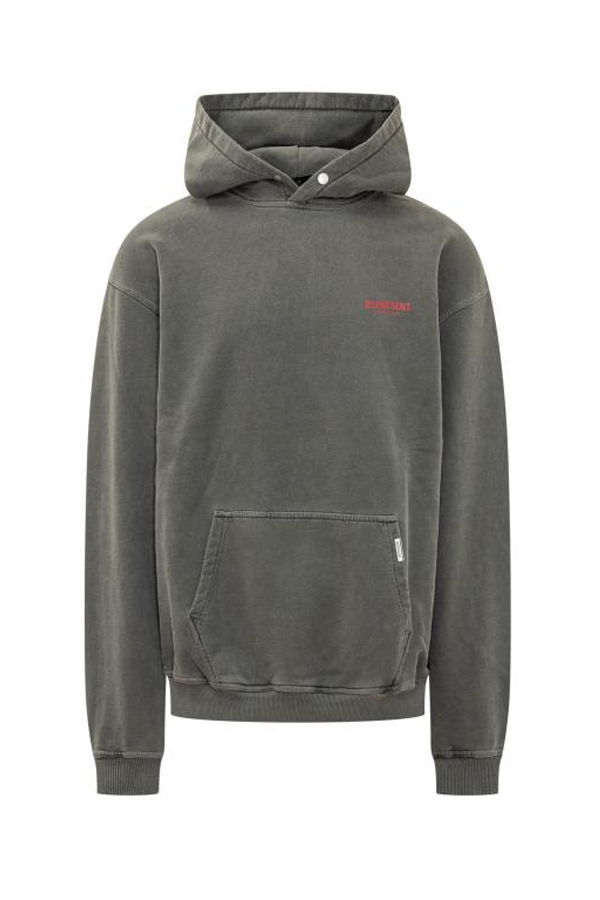 Represent Hoodie - Washed Black