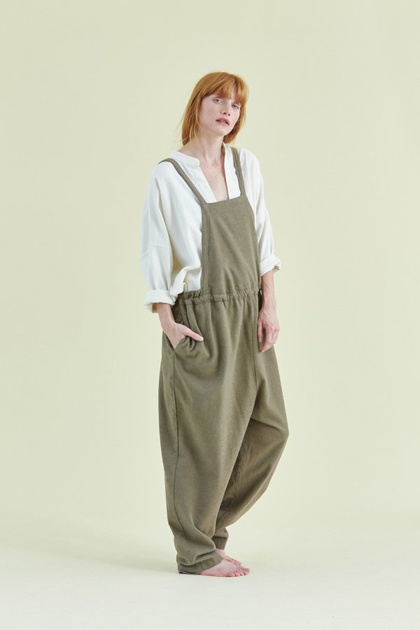 black crane sack overall