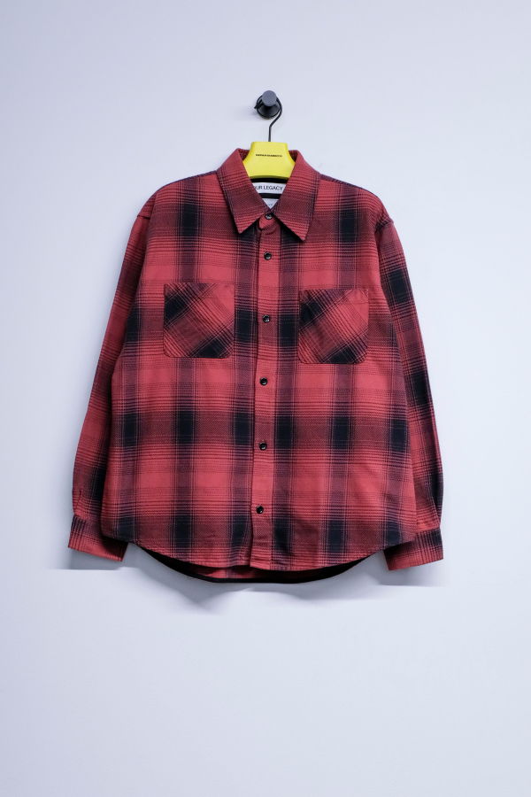 Our Legacy Bison Check Ranch Cotton Whoppin Shirt