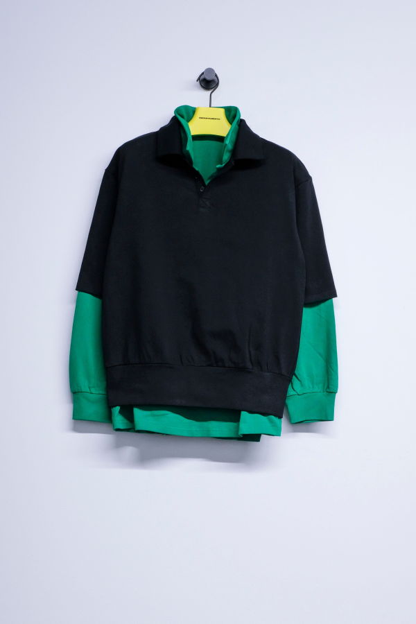LII Cotton Jersey Double-Layered Polo