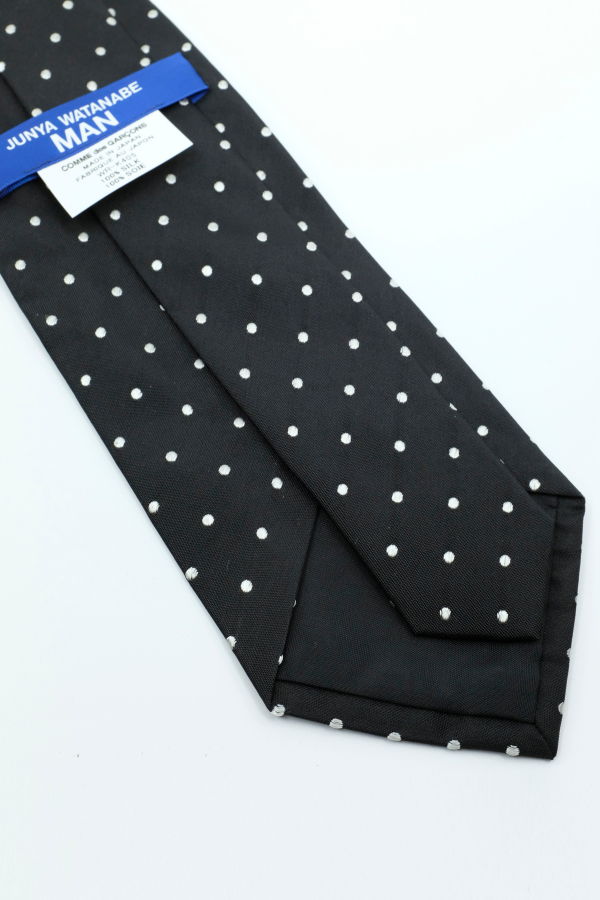 JUNYA WATANABE Polka Dot Silk Tie