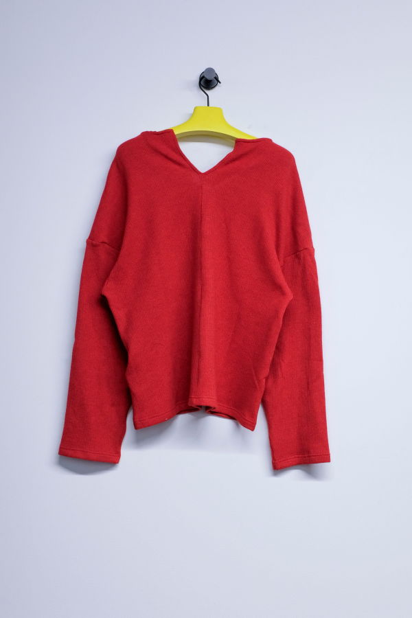 LII Wool Blend V-Neck Sweater