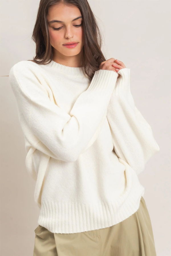 Azalea Charlie Crewneck Sweater
