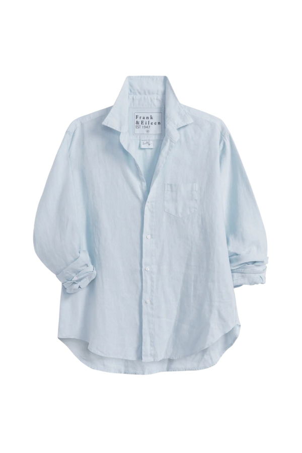 Frank & Eileen Eileen Relaxed Button-Up Shirt - French Blue