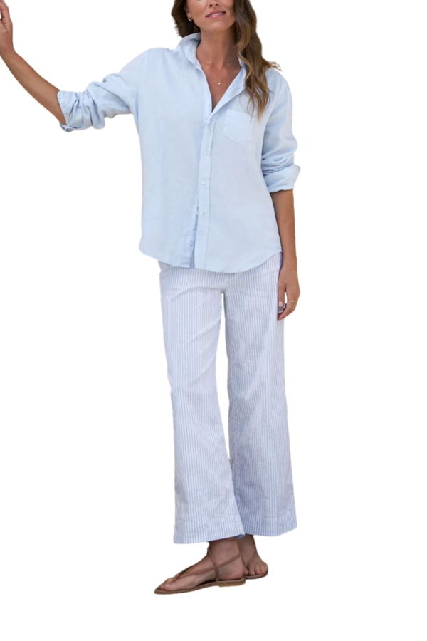 Frank & Eileen Eileen Relaxed Button-Up Shirt - French Blue