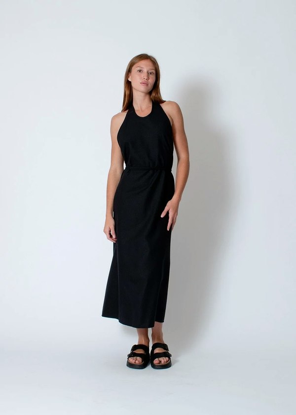 Baserange Apron Dress - Black | Garmentory