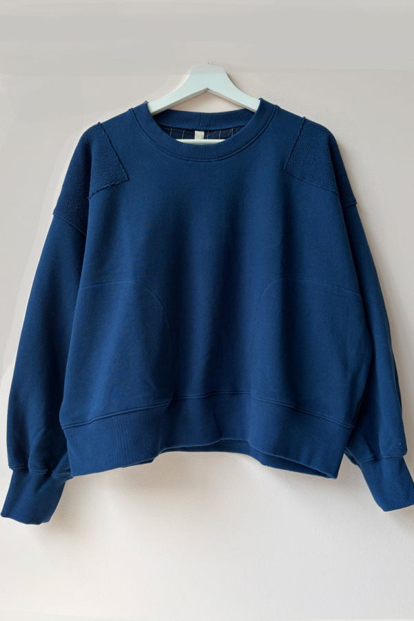 Two Short Japanese Cotton Sweatshirt