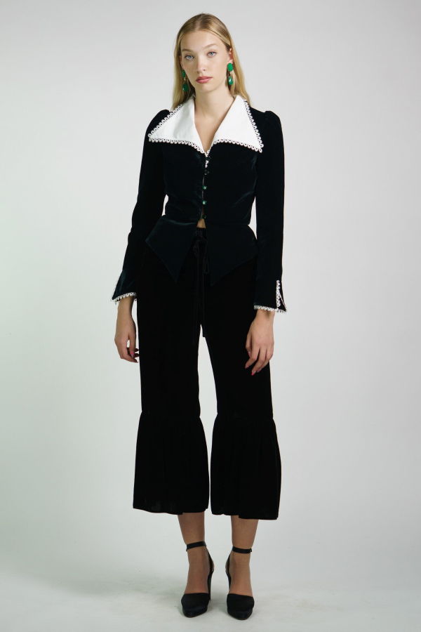 Kristinit Anais Velvet Jacket