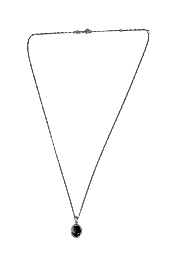 SERGE DENIMES Onyx Serpent Necklace