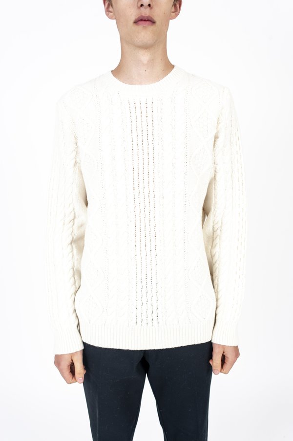 Norse Projects Arild Cable Knit Sweater 