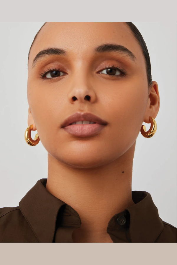 Jenny Bird Slim Nelle Hoops Earrings