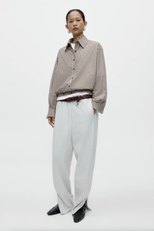 Cordera Checked Bomber Shirt