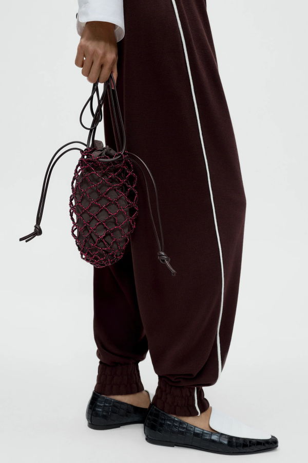 Cordera Handmade Beaded Net Bag