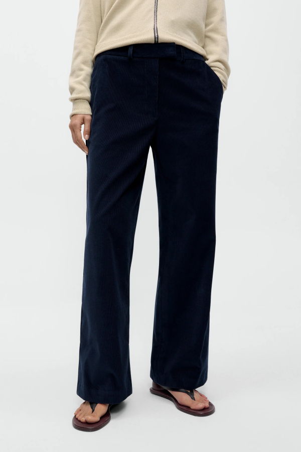 Cordera Low Rise Corduroy Pants