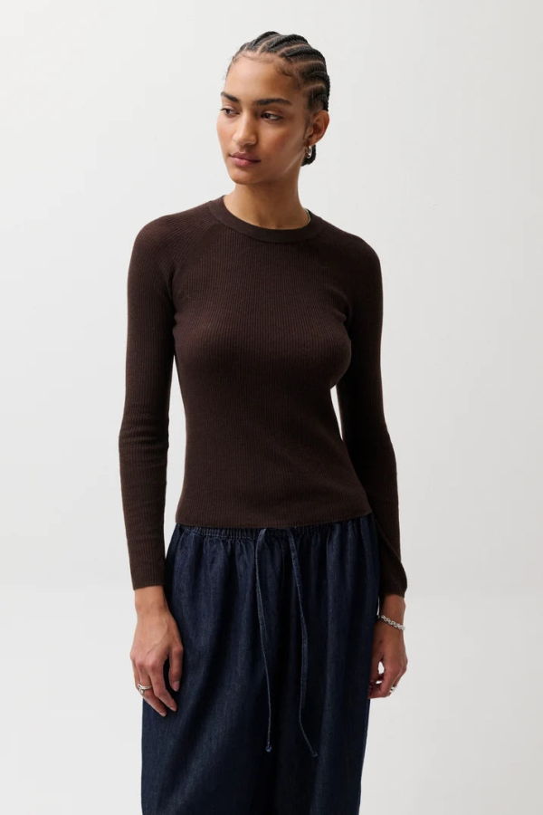 Pistola Juno Feather Weight Sweater - Mocha