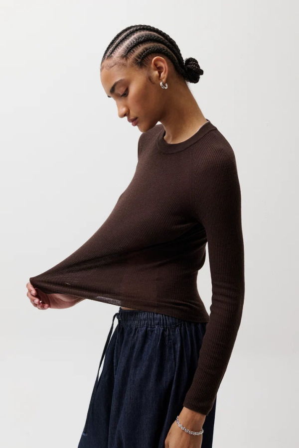 Pistola Juno Feather Weight Sweater - Mocha