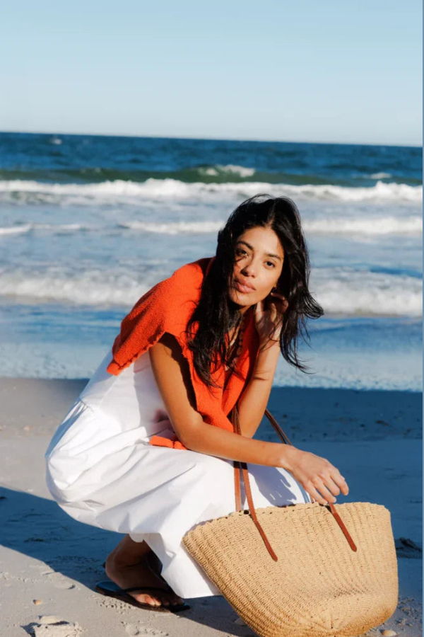 Perfect White Tee Ziggy Reverse Fleece Shrunken Crew