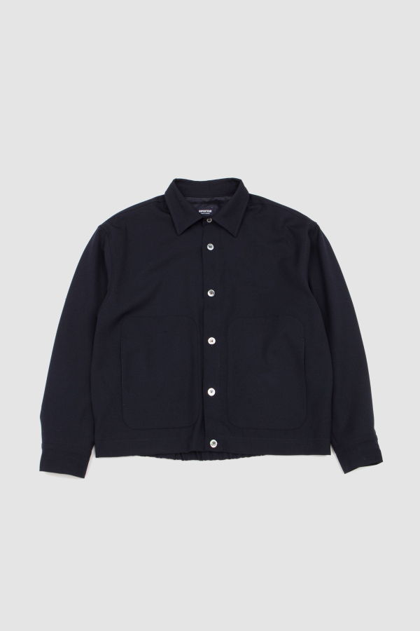 Arpenteur Sigma Unlined Overshirt Wool Gabardine