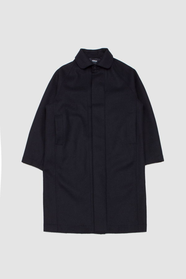Arpenteur Utile Lined Coat Wool Melton