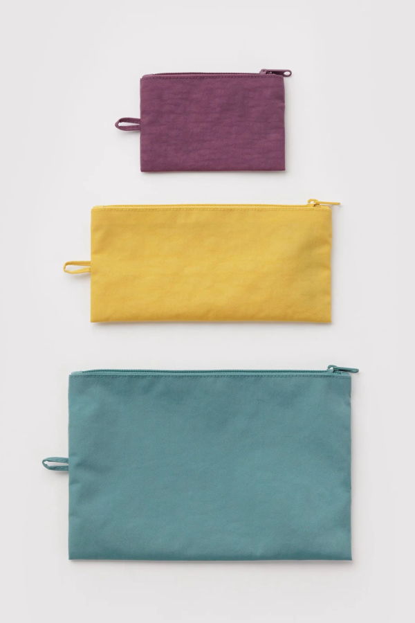 BAGGU Flat Pouch Set