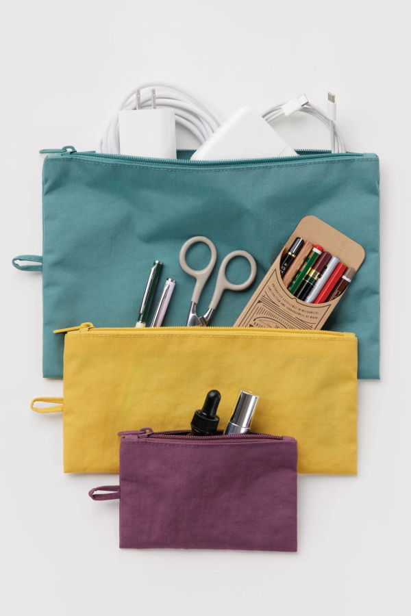 BAGGU Flat Pouch Set