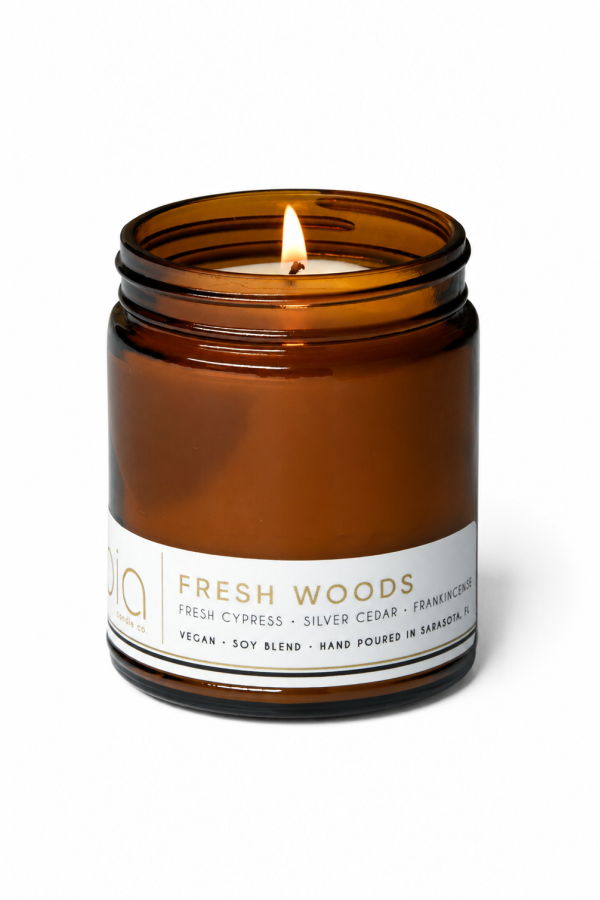 Bia Candle Co Fresh Woods Soy Blend Candle