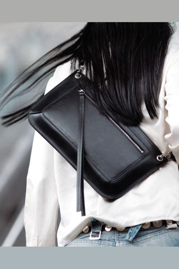 SIX 95 Leather Book Bag