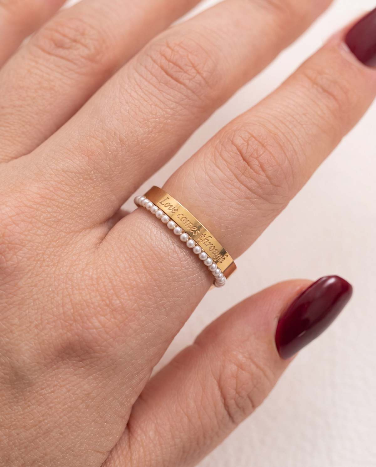 MATTER MATTERS Love Comes Through Gold Ring - Image 2 of 9