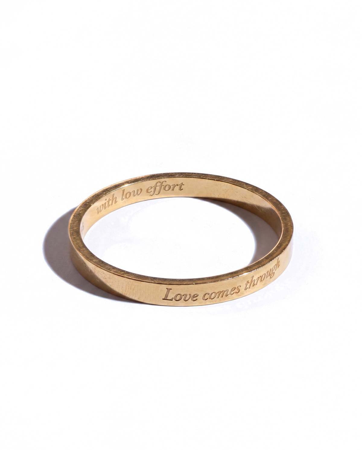 MATTER MATTERS Love Comes Through Gold Ring - Image 4 of 9