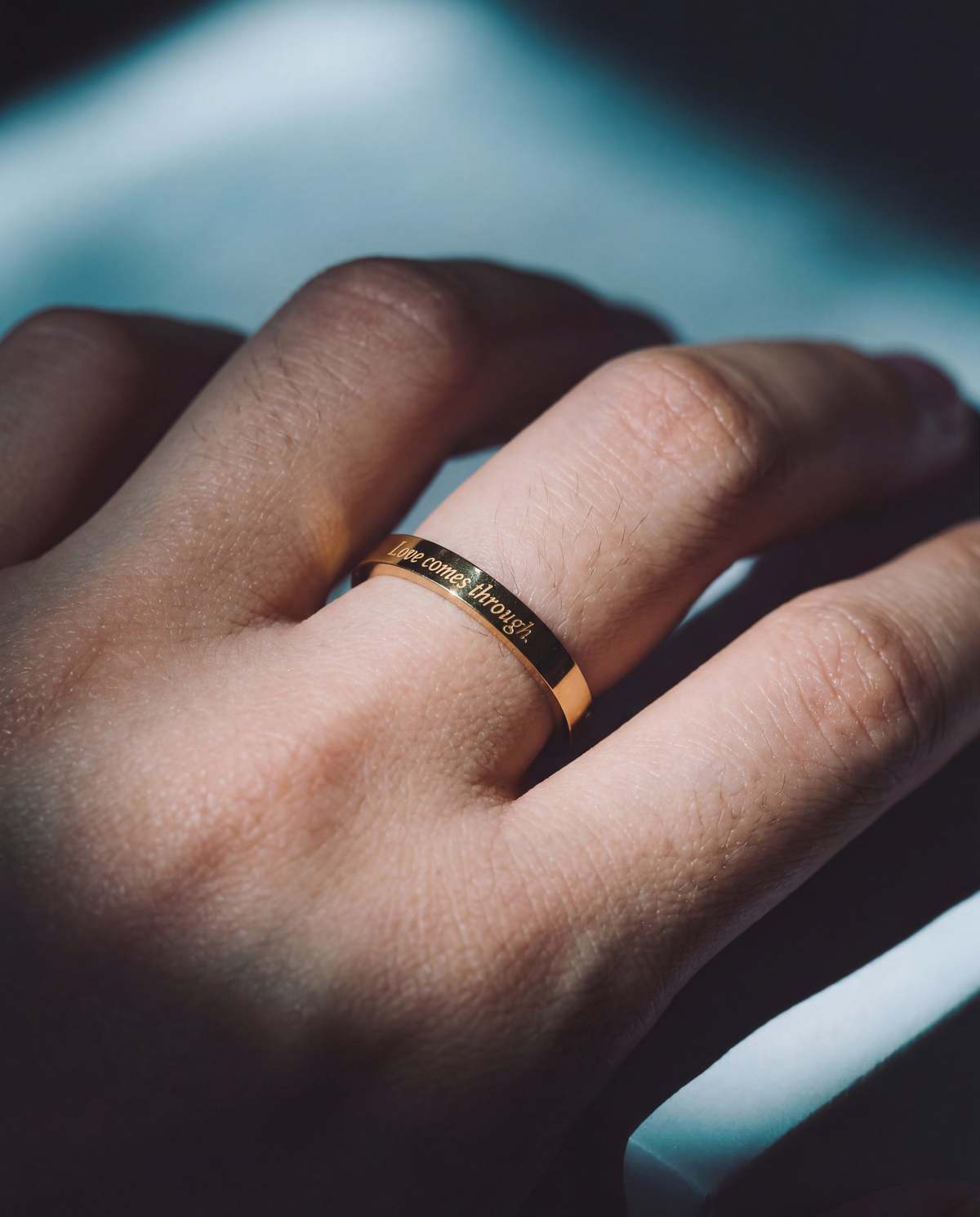 MATTER MATTERS Love Comes Through Gold Ring - Image 5 of 9