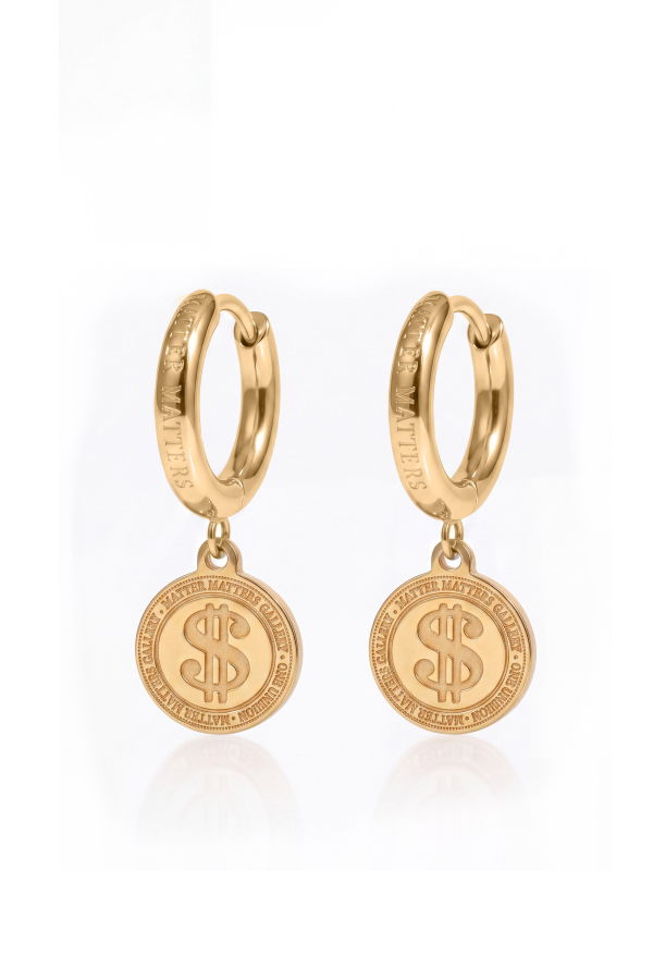 MATTER MATTERS One Billion Coin Hoops - Gold