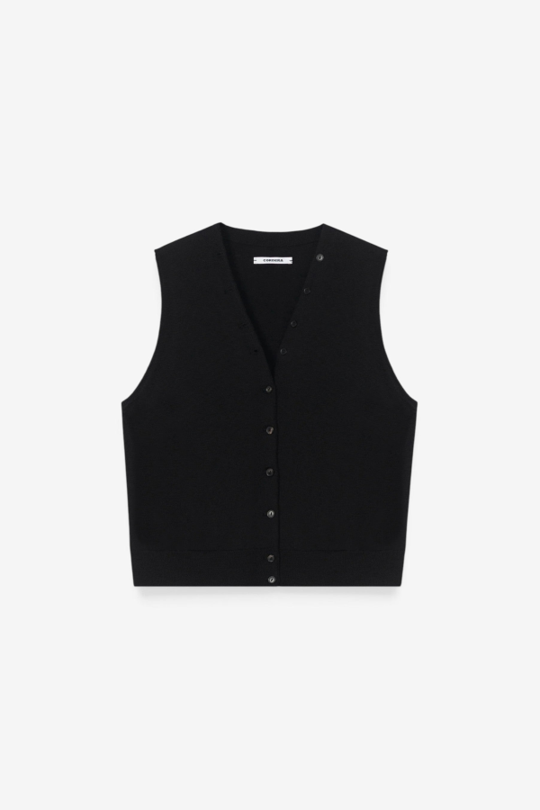 Cordera Merino Wool Button Waistcoat