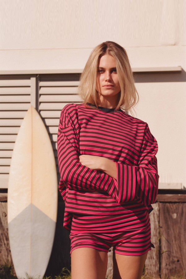Après June Striped Long Sleeve Tee