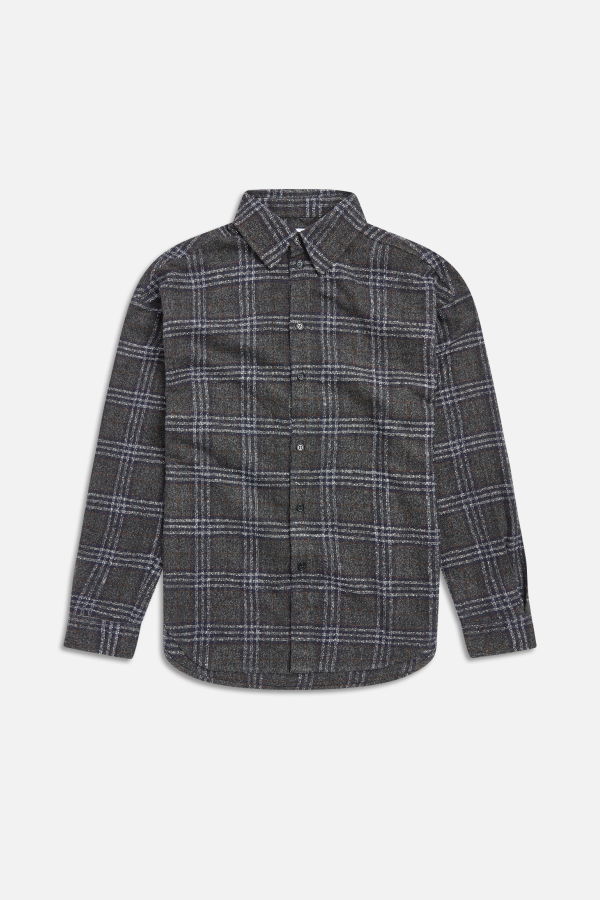 KROST Eco Long Plaid Shirt