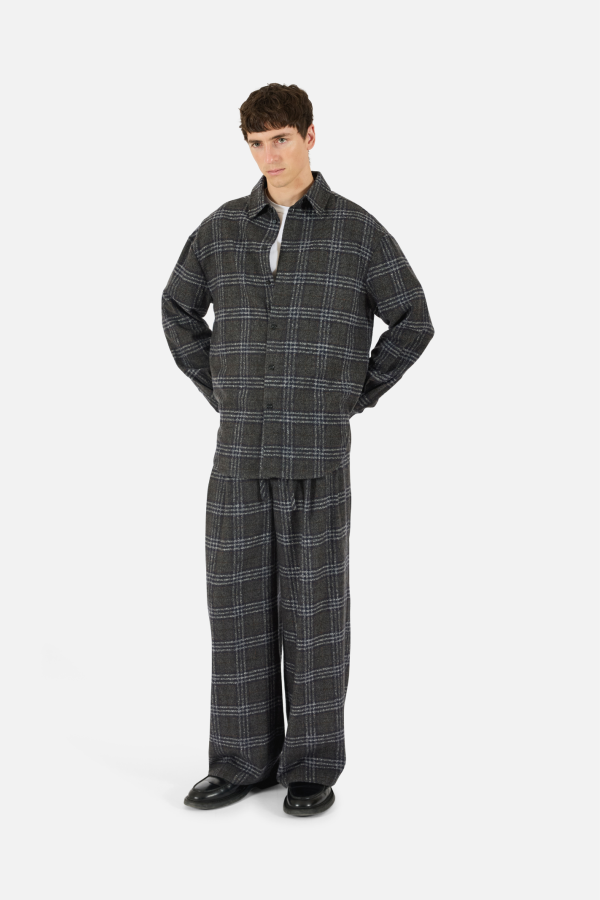 KROST Eco Long Plaid Shirt