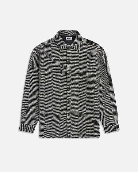Casey Casey Double Dyed Verger Shirt - Onyx | Garmentory