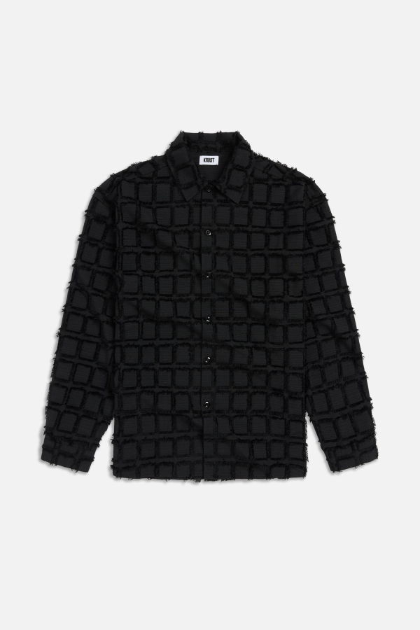 KROST Relaxed Pile Shirt - Black