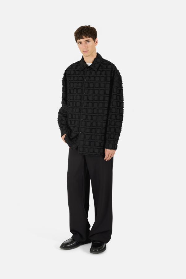 KROST Relaxed Pile Shirt - Black