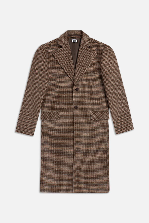 KROST Single Breasted Wool Overcoat