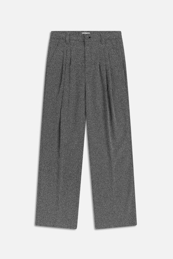KROST Triple Pleated Static Trouser