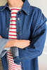 Le Bon Shoppe Owen Shirt - Denim - Thumbnail 4